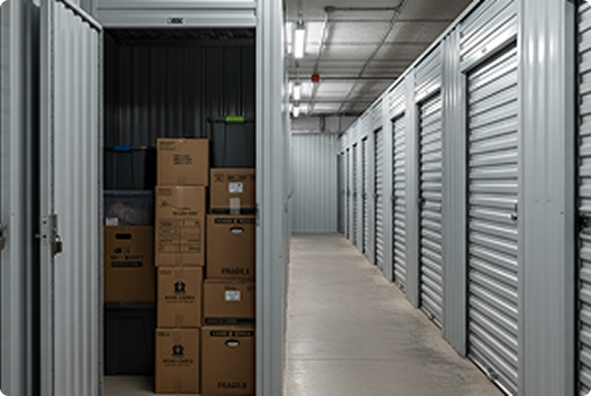 Storage unit cleanout service