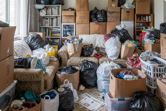 Residential junk removal service