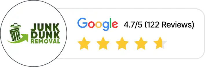 JunkDunk Google Review: 4.7/5